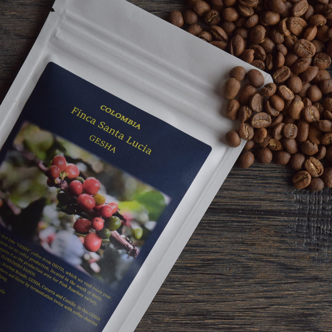 COLOMBIA GESHA Finca Santa Lucia【浅煎り】120 g