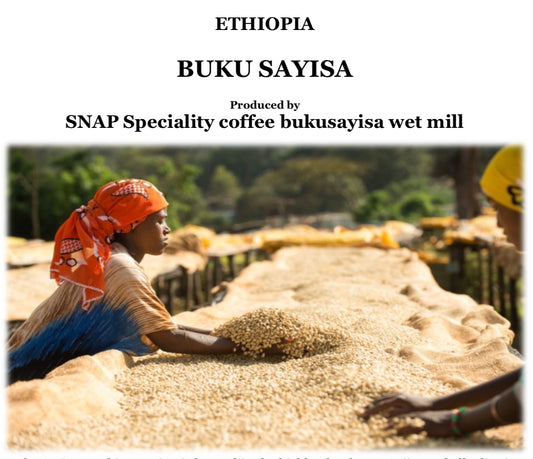 ETHIOPIA BUKU SAYISA【浅煎り】200g 　エチオピア