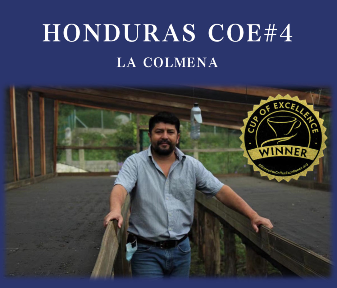 【数量限定】2025 COE #4 HONDURAS GEISHA LA COLMENA【浅煎り】100g